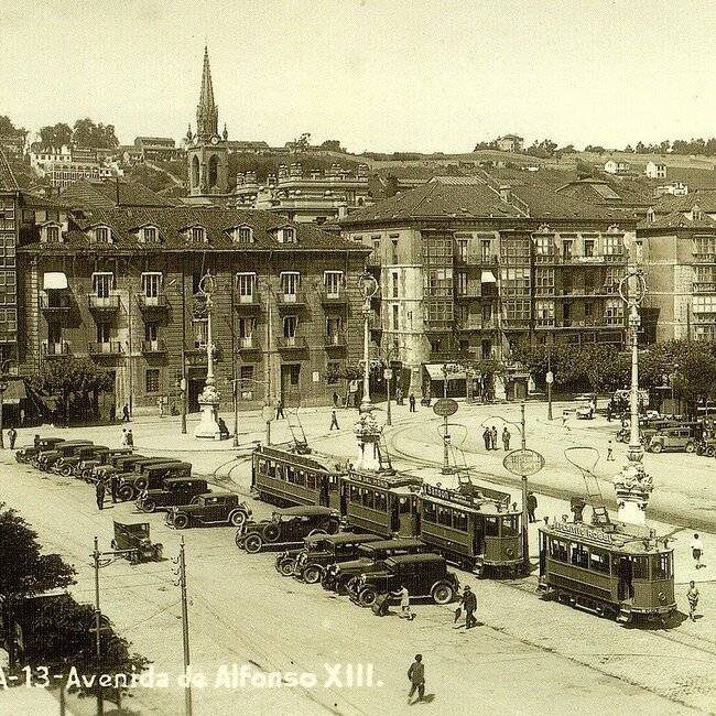 [1941] - Avenida de Alfonso XIII vista desde el sur