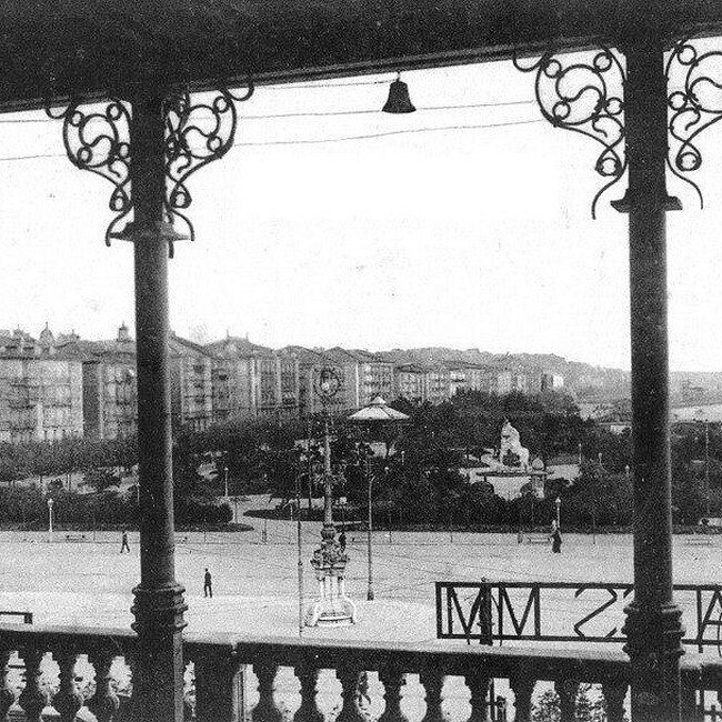 [1920] - Vistas desde el Salón Pradera hacia el este