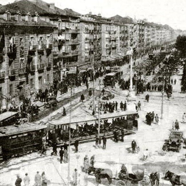 Paseo Pereda desde Correos