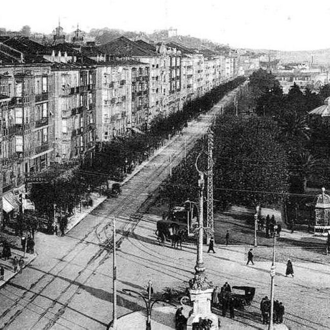 [1920] - Paseo Pereda desde Correos