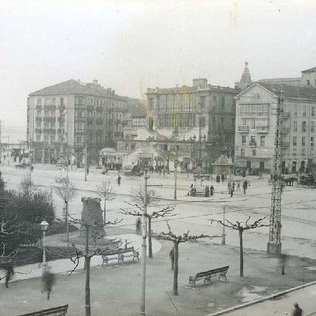 [1916] - Avenida de Alfonso XXI desde el Paseo Pereda