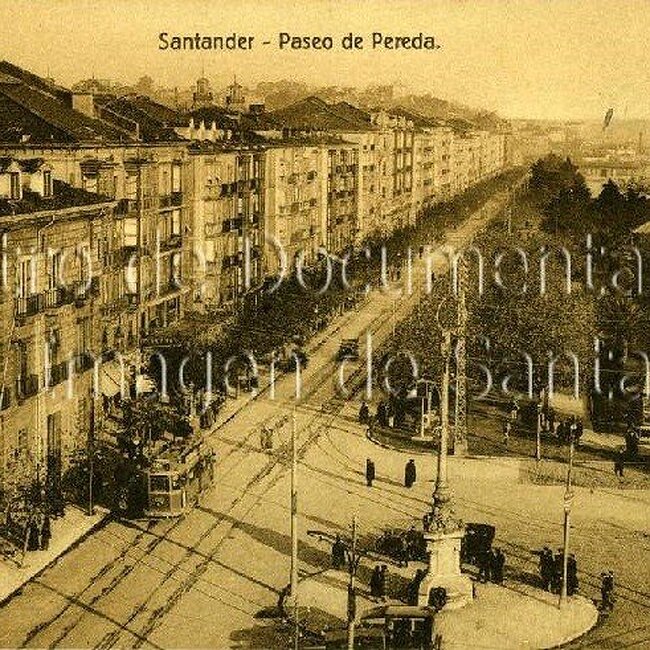 [1923] - Paseo Pereda desde Correos