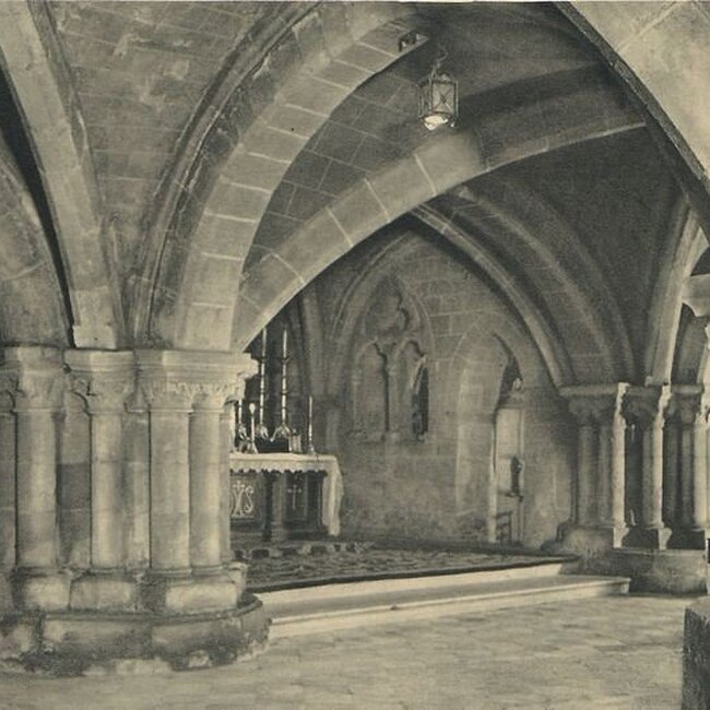 [1933] - Interior de la Iglesia del Cristo situada en la calle de los Azogues