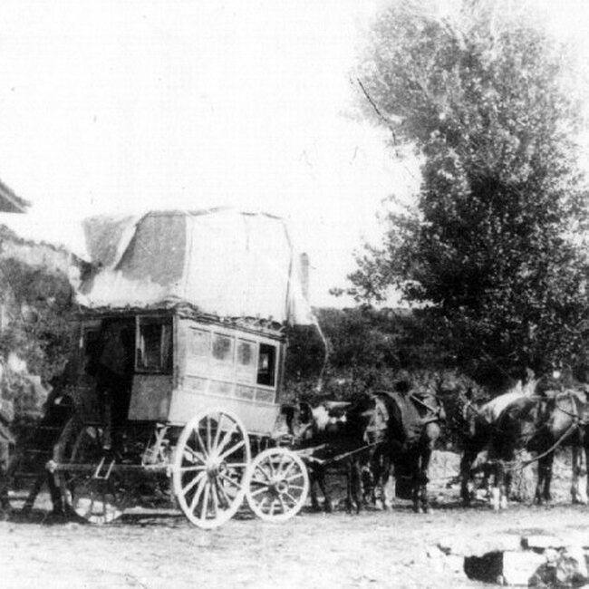 [1883] - Diligencia que llegaba hasta Pedreña