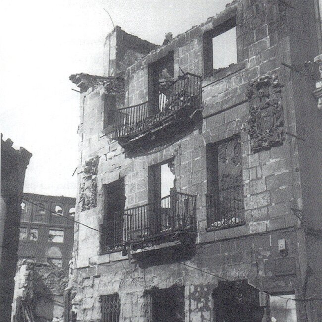 [1941] - Ruinas de la casa del Marqués de la Conquista