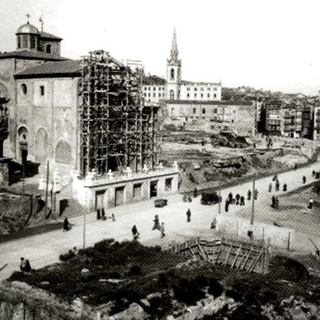 Reconstrucción de la Iglesia de la Compañía