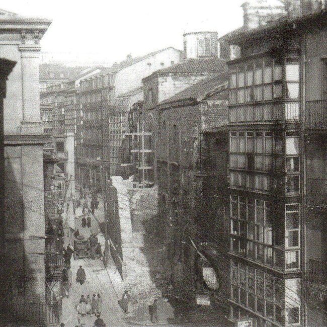 [1936] - Derribo de la nave oeste de la iglesia de la Compañía