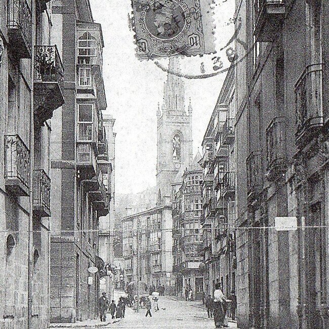 Calle San José vista desde el sur