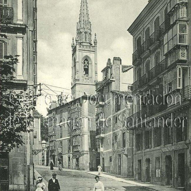 Calle San José vista desde el sur
