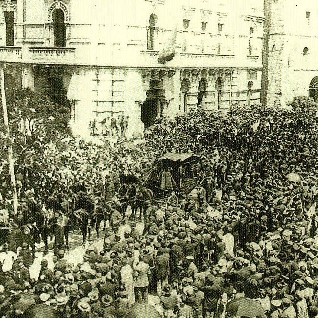 [1912] - Funeral de Marcelino Menéndez Pelayo