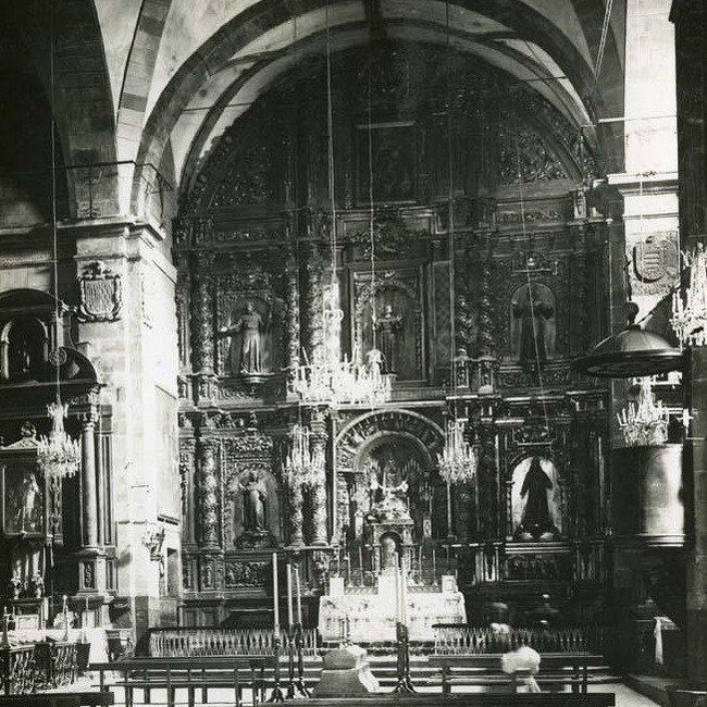 Interior de la iglesia de San Francisco