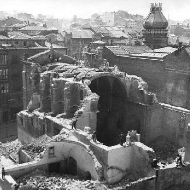 [1936] - Derribo de la iglesia de San Francisco