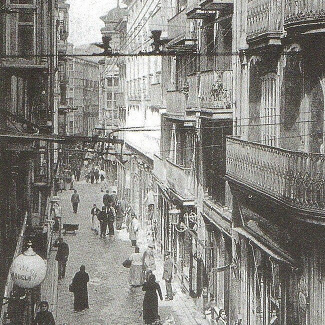 Calle San Francisco desde la plaza Vieja
