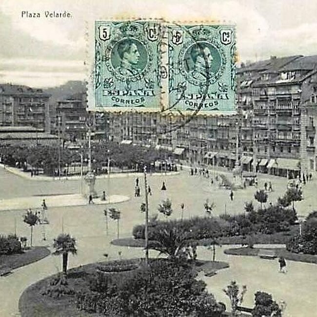 [1918] - Plaza Velarde vista desde el este
