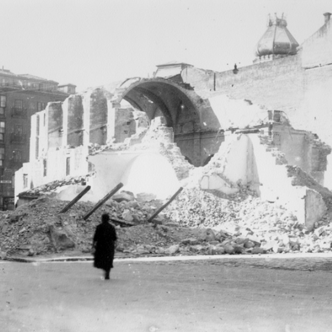 [1936] - Derribo de la iglesia de San Francisco