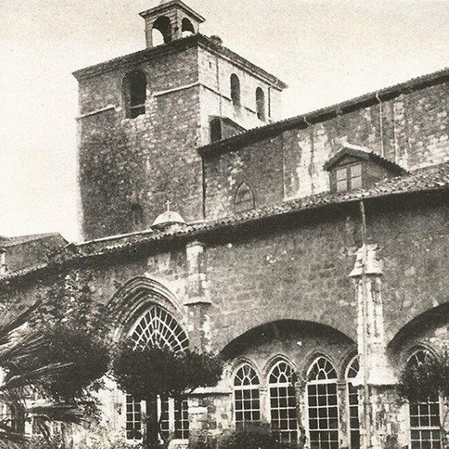 [1935] - Claustro de la Catedral de Santander desde el sureste