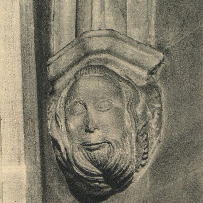 Ménsula de la capilla de Santiago de la Catedral de Santander