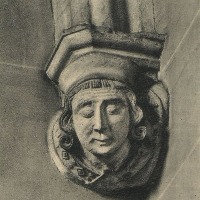 Ménsula de la capilla de Santiago de la Catedral de Santander