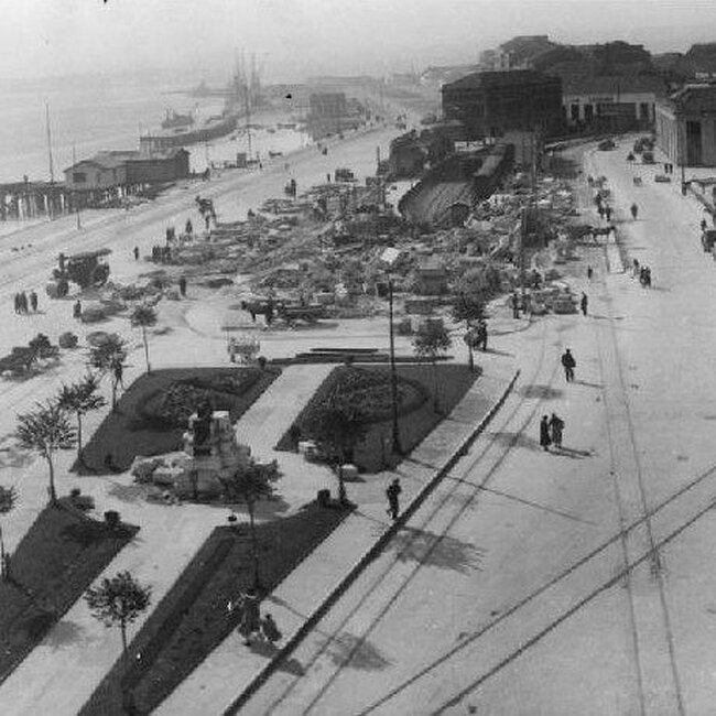 [1936] - Derribo de la estación de la Costa