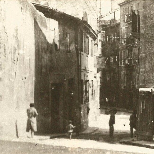 [1920] - Acceso a la plaza de los Remedios desde la calle del Cubo