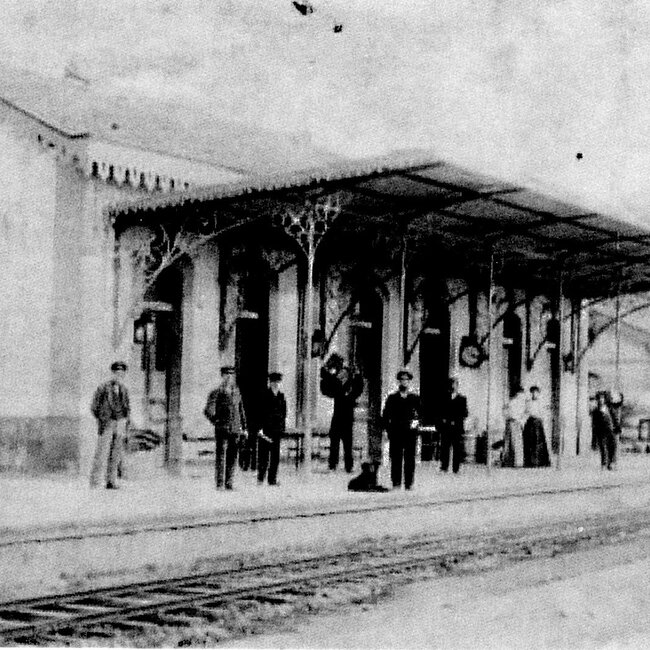 [1900] - Estación de Ferrocarril de Cabezón de la Sal