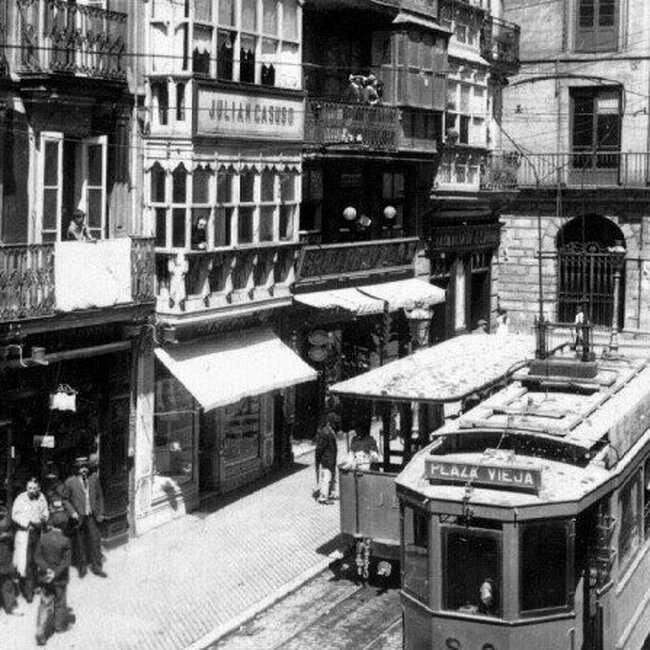 [1912] - El Tranvía de la Plaza Vieja