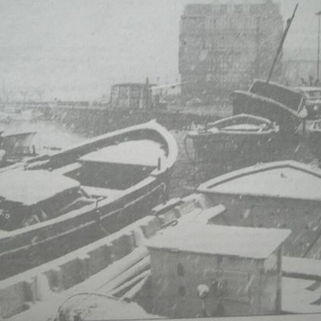 [1906] - Nevada incipiente sobre Puertochico en 1906