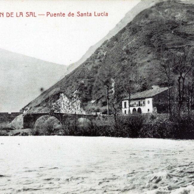 Puente de Santa Lucía en Cabezón de la Sal