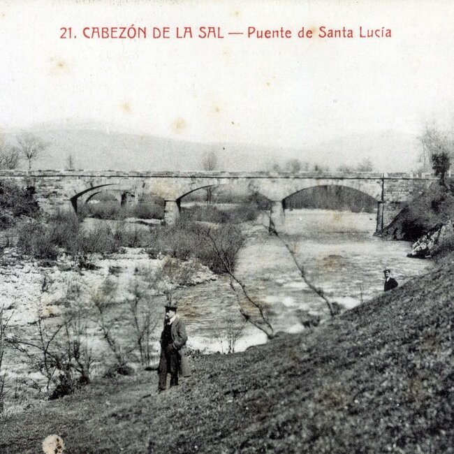 Puente de Santa Lucía en Cabezón de la Sal