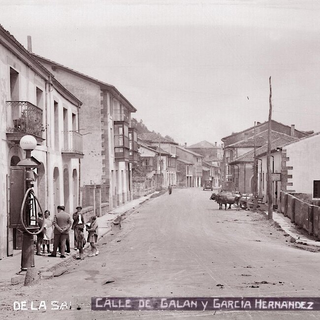 Calle de Galán y García Hernández en Cabezón de la Sal