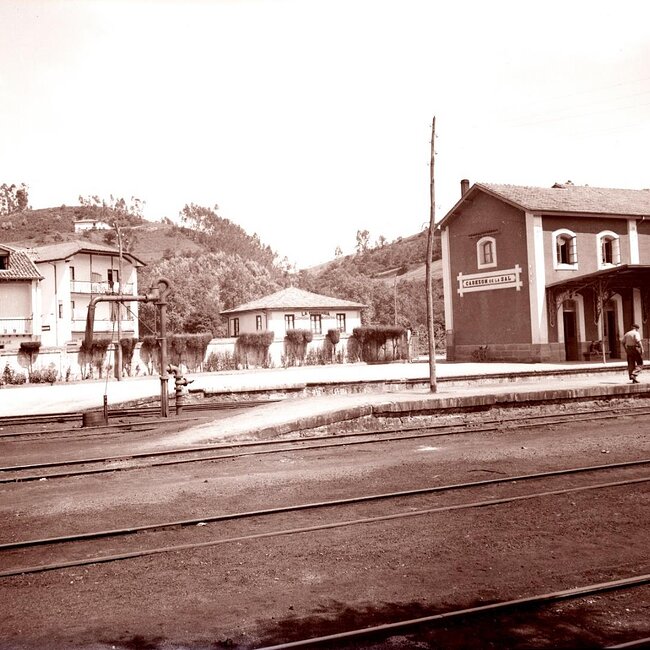Barrio de La Estación en Cabezón de la Sal