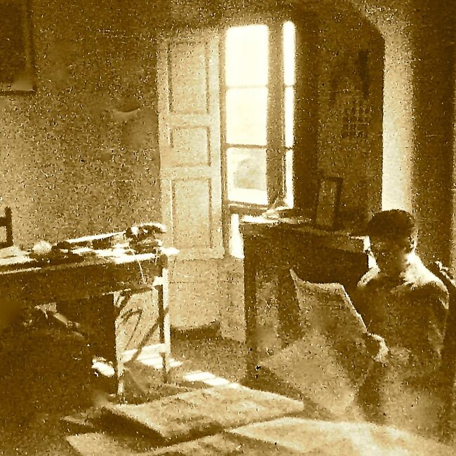 Sala de profesores del colegio Igareda de Cabezón de la Sal
