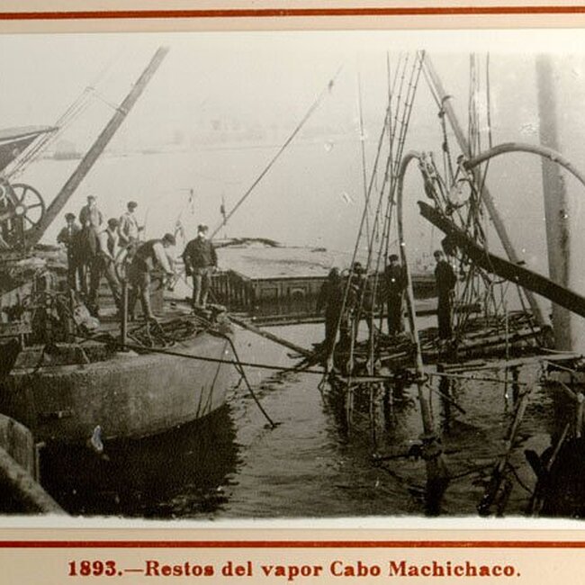 [1893] - Explosión del vapor Cabo Machichaco
