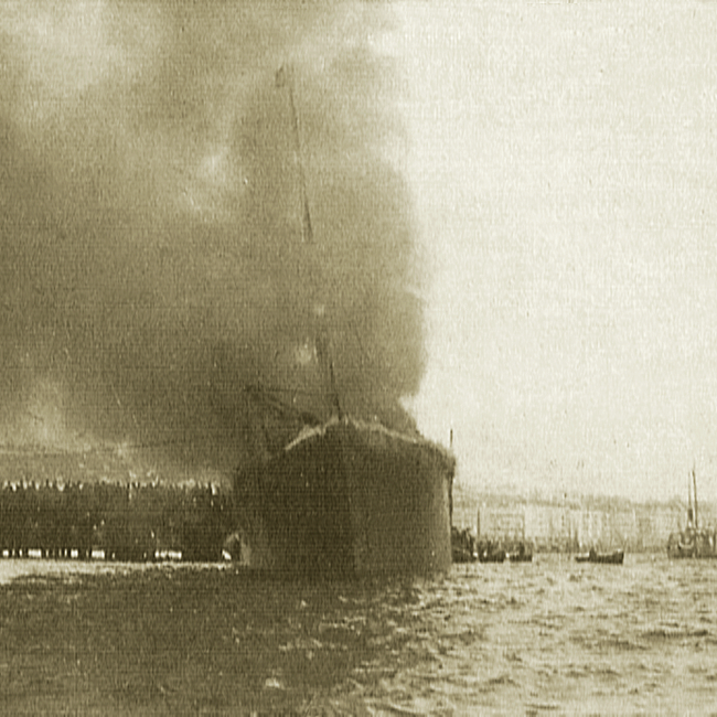 [1893] - Explosión del vapor Cabo Machichaco