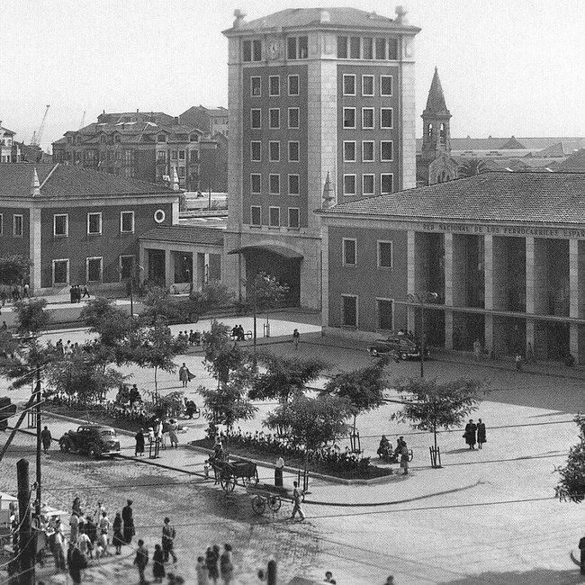 Estación del Norte de Santander (actual Estación de trenes)