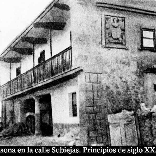 Casa de Fuente en la calle Subiejas de Guarnizo