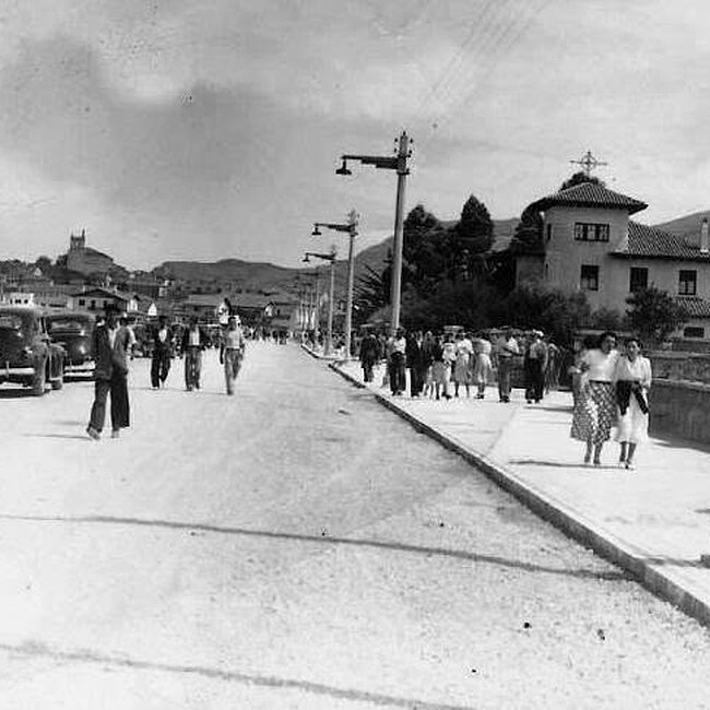 Foto antigua de Laredo