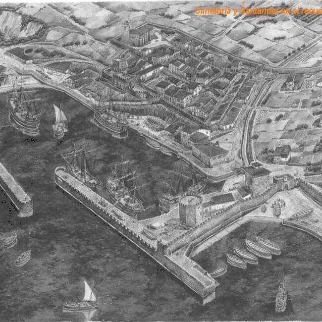 Foto antigua de Laredo
