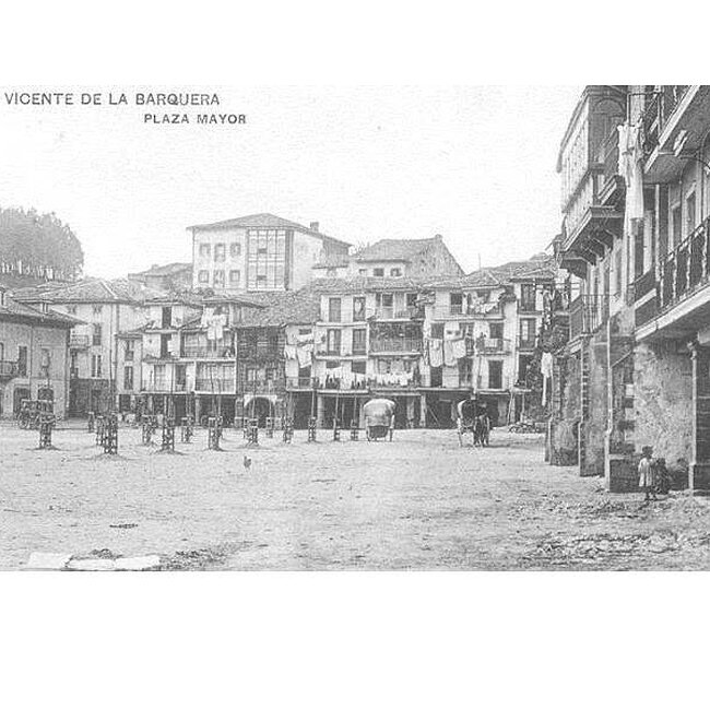 Foto antigua de San Vicente de la Barquera
