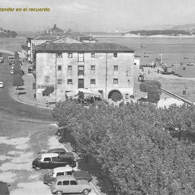 Foto antigua de San Vicente de la Barquera