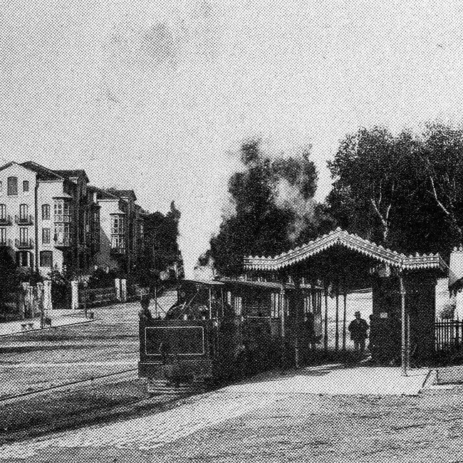 Antigua estación del tren de Pombo