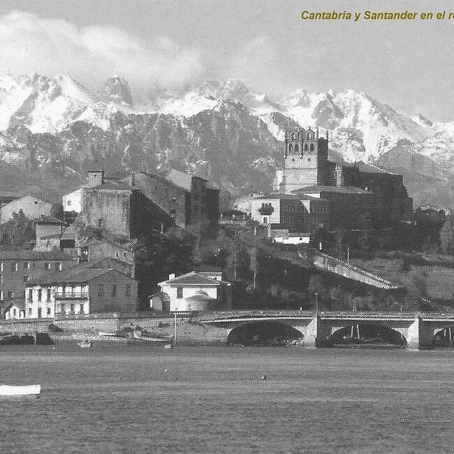 Foto antigua de San Vicente de la Barquera