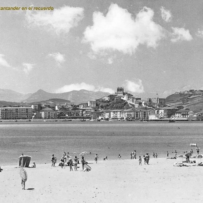 Foto antigua de San Vicente de la Barquera