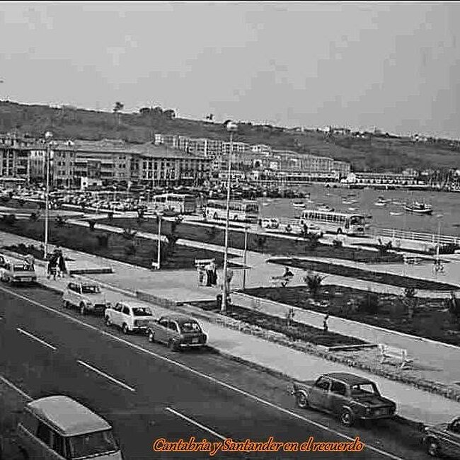 Foto antigua de San Vicente de la Barquera