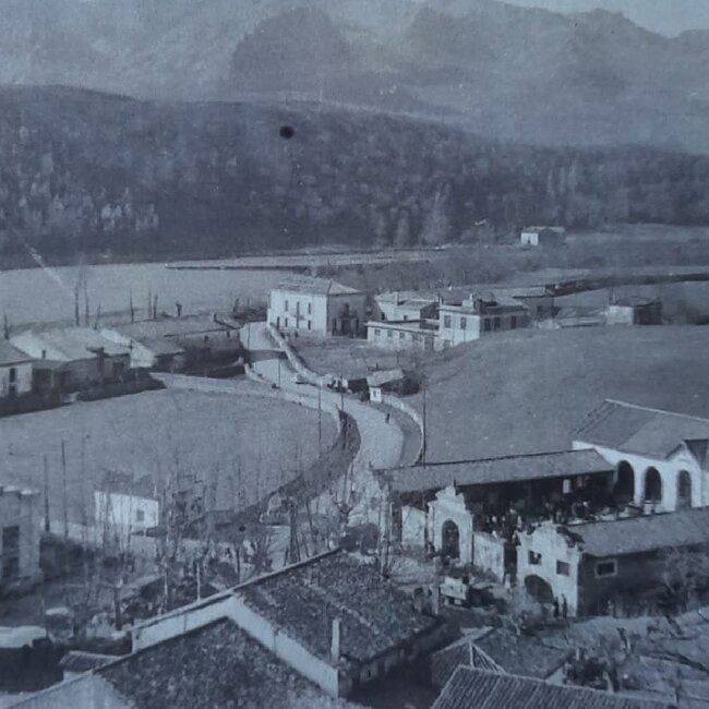 Foto antigua de La Cavada (Riotuerto)