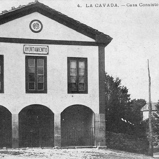 Foto antigua de La Cavada (Riotuerto)