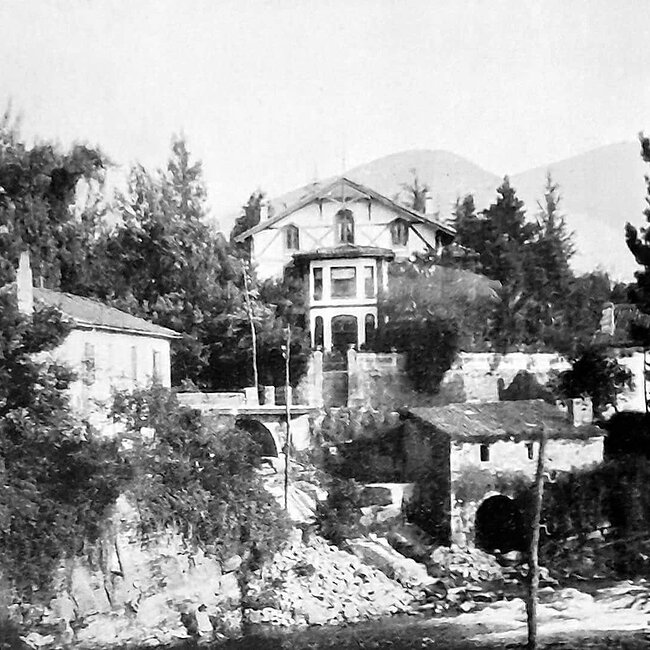 Foto antigua de La Cavada (Riotuerto)