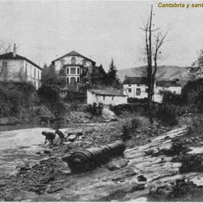 Foto antigua de La Cavada (Riotuerto)