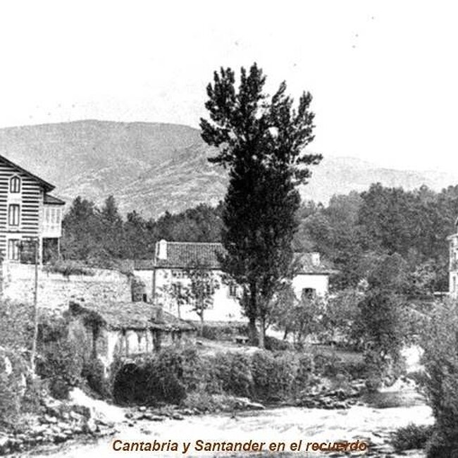 Foto antigua de La Cavada (Riotuerto)