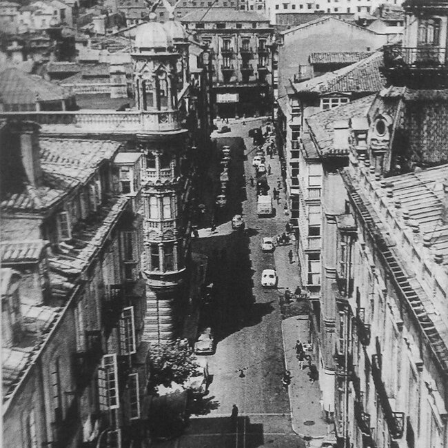 Foto antigua de la calle Calle del Martillo-Marcelino Sanz de Sautuola